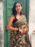 CHANDERI SILK SAREE-(WS145)