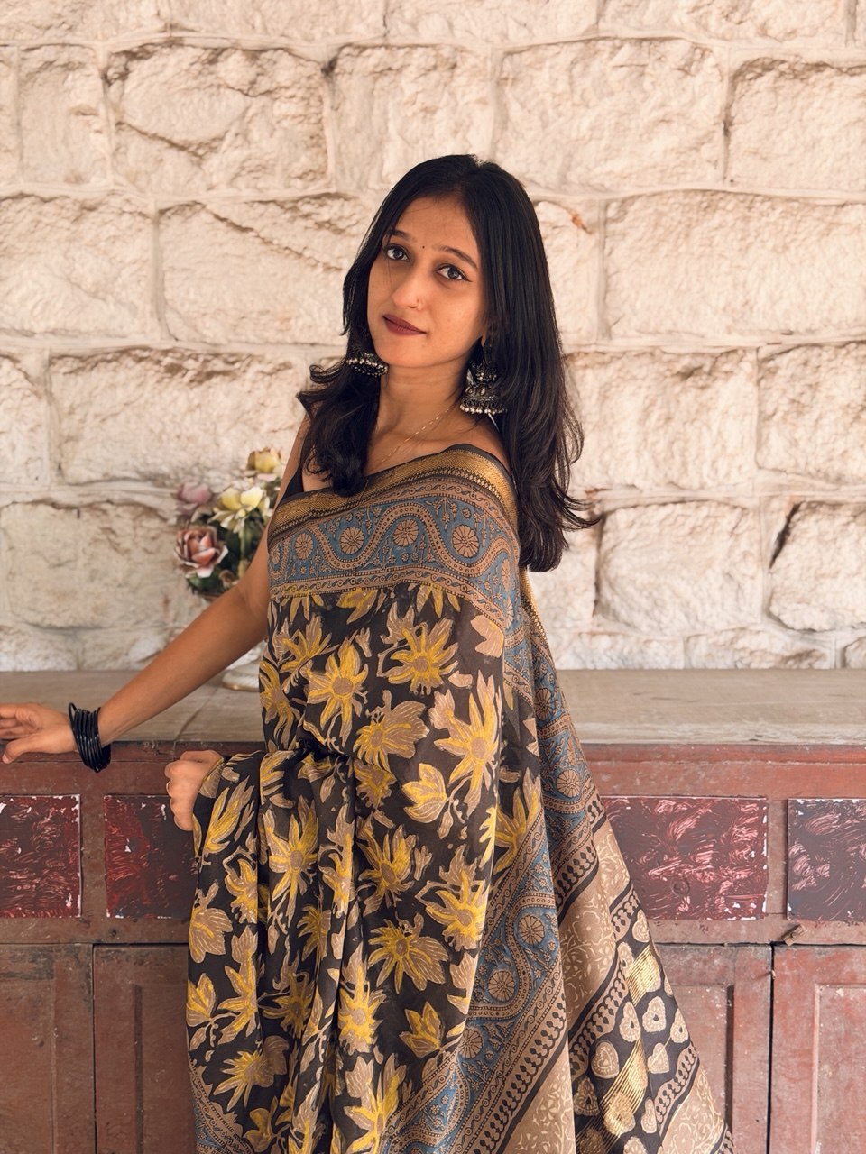 CHANDERI SILK SAREE-(WS145)