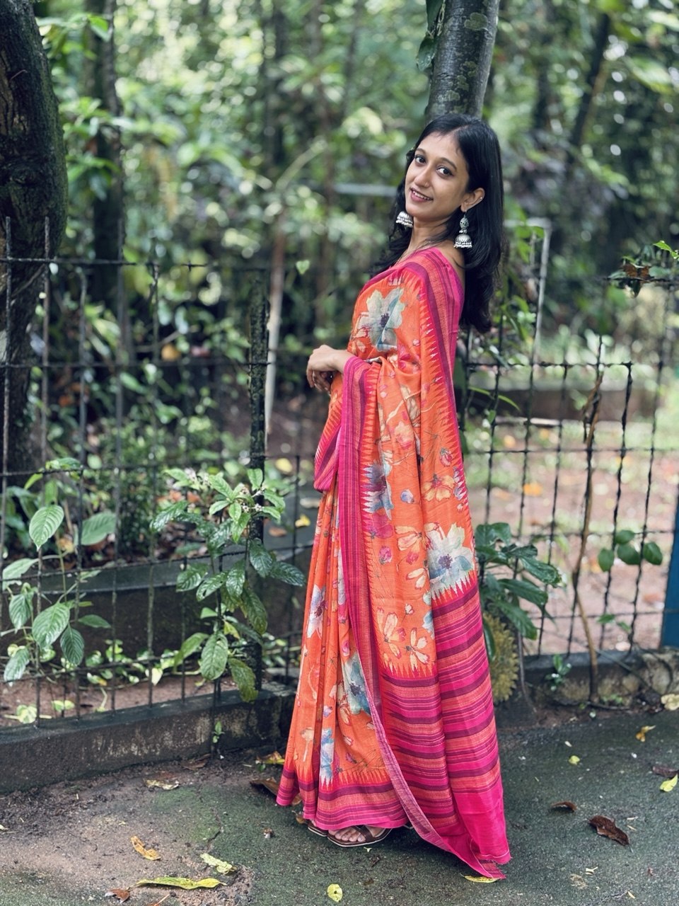 RAW SILK SAREE -(WS172)