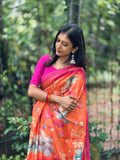 RAW SILK SAREE -(WS172)