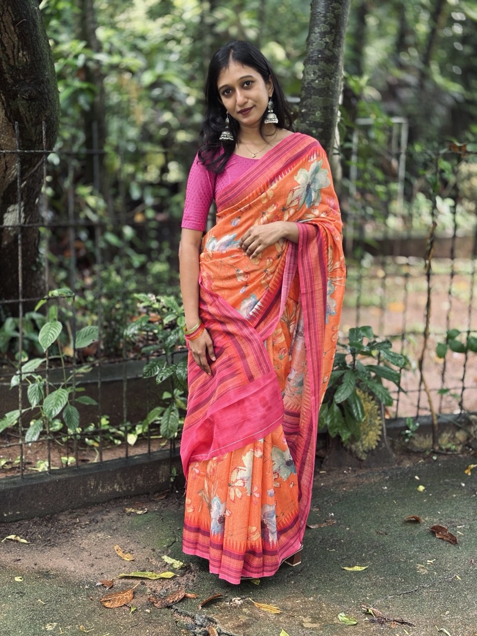 RAW SILK SAREE -(WS172)