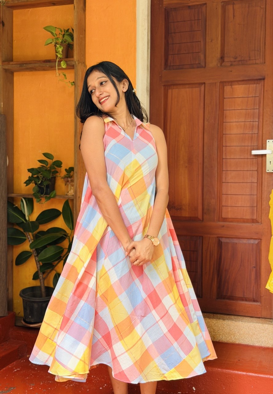 DESIGNER DRESS -(WS173)