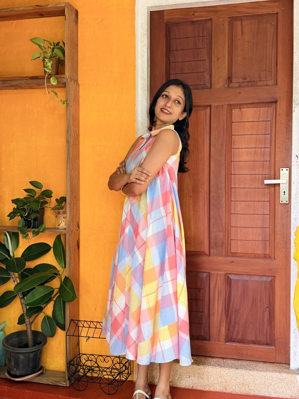 DESIGNER DRESS -(WS173)
