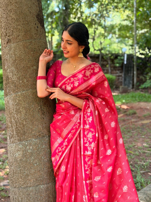 BANARASI SILK SAREE -(WS175)