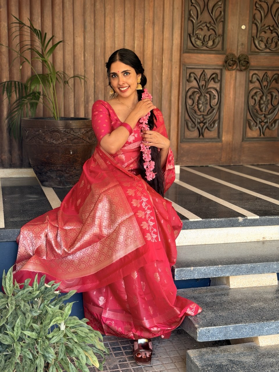 BANARASI SILK SAREE -(WS175)