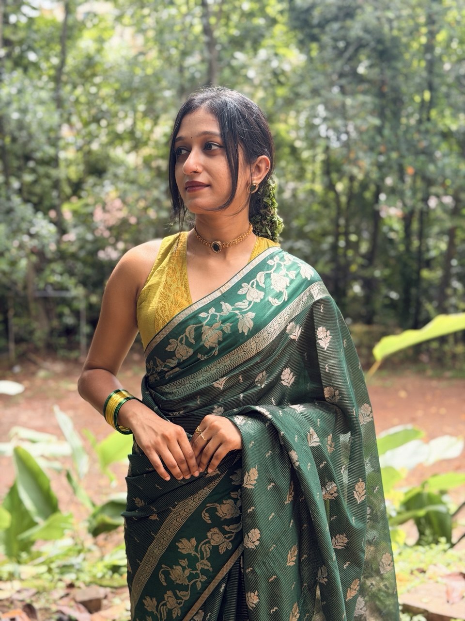BANARASI SILK SAREE -(WS176)