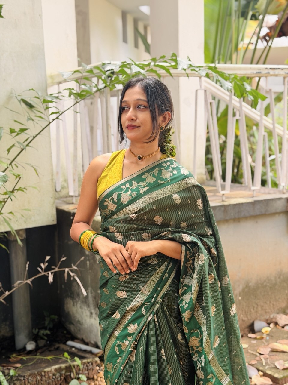 BANARASI SILK SAREE -(WS176)