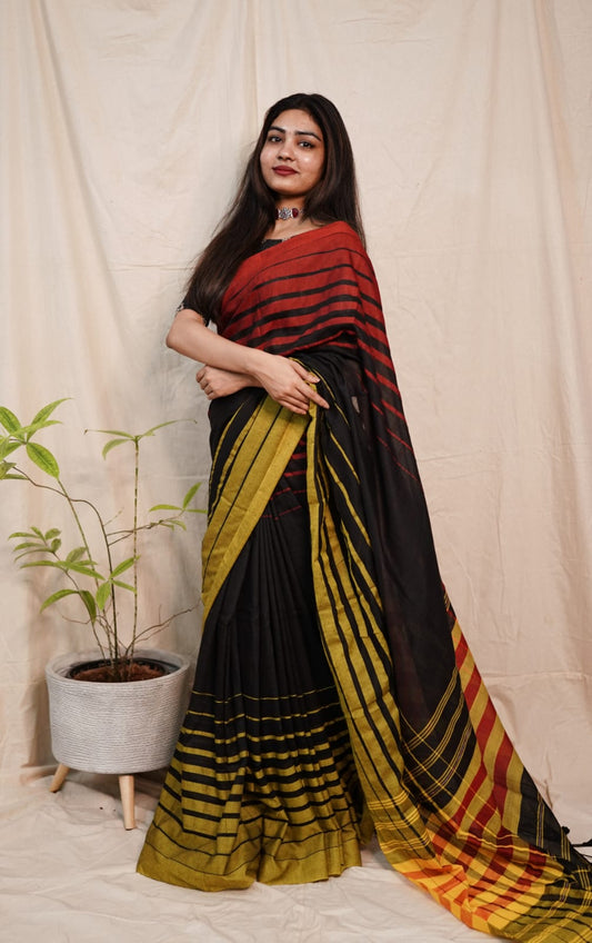 Cotton Handloom Saree ( Co-05)