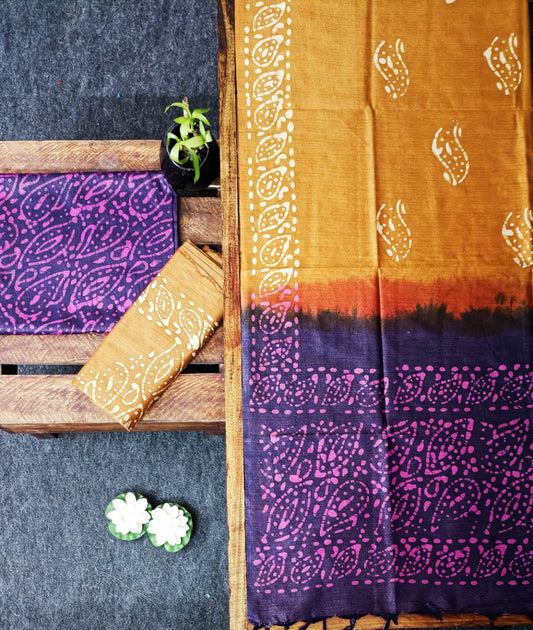Khadi Batik Set ( code-130k)